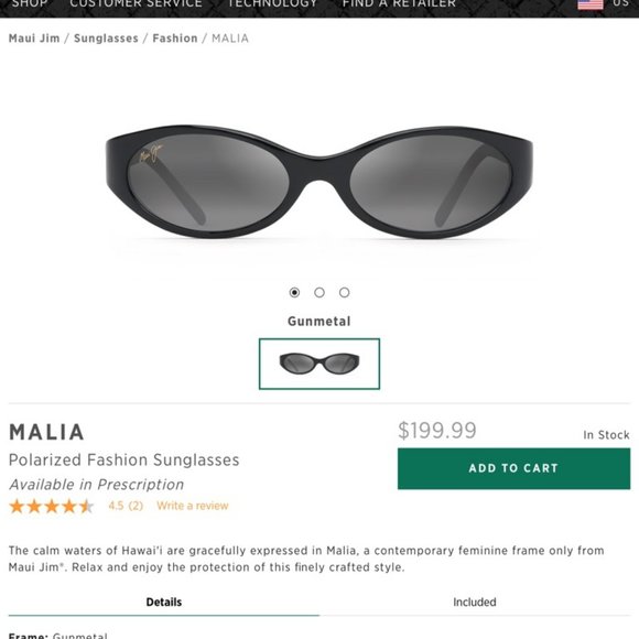 Maui Jim Sunglasses main image 6